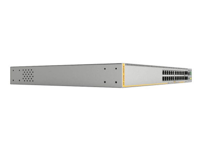 Allied Telesis : L3 STACKSWITCH 2410/100/1000T4X SFP DUAL PSU EU POWER CORD