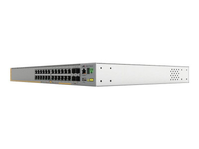 Allied Telesis : L3 STACKSWITCH 2410/100/1000T4X SFP DUAL PSU EU POWER CORD
