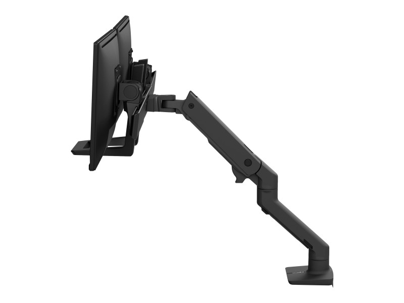 Ergotron : HX DESK DUAL MONITOR ARM MBK