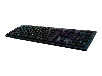 Logitech : G915 LIGHTSP WRLS RGB MECH.GAMI KEYB.GL TACTILE CARB.FRA