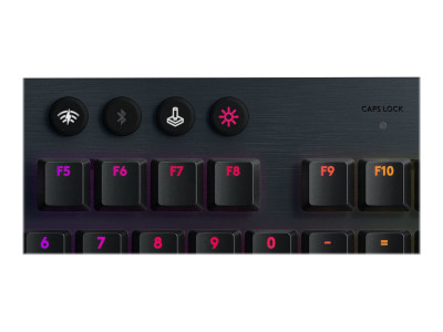 Logitech : G915 LIGHTSP WRLS RGB MECH.GAMI KEYB.GL TACTILE CARB.FRA