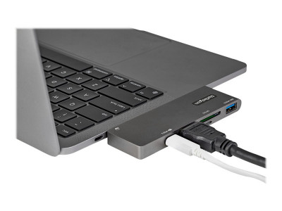 Startech : USB-C TO 4K HDMI/PD/SD/USB - MAC MULTIPORT ADAPTER 60HZ