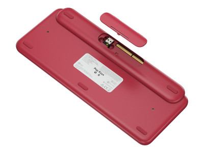 Logitech : POP KEYS WRLS MECH.KEYB. EMOJI HEARTBREAKER-ROSE - FRA -CENT