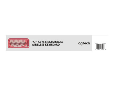 Logitech : POP KEYS WRLS MECH.KEYB. EMOJI HEARTBREAKER-ROSE - FRA -CENT