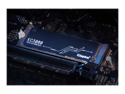 Kingston : 512G KC3000 NVME M.2 SSD PCIE 4.0.