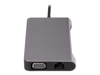 Urban Factory : TYPE-C STATION TRAVEL 3X USB-A 3.1 VGA/HDMI 4K SIDEREAL GRAY