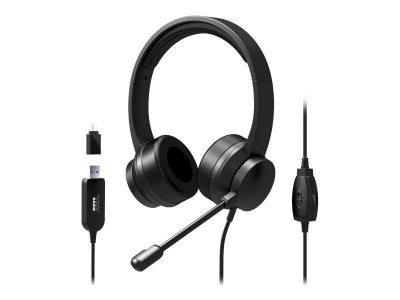 Port Technology : HEADSET COMFORT OFFICE USB + MIC