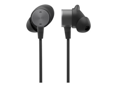 Logitech : LOGI ZONE WIRED EARBUDS TEAMS - GRAPHITE - EMEA