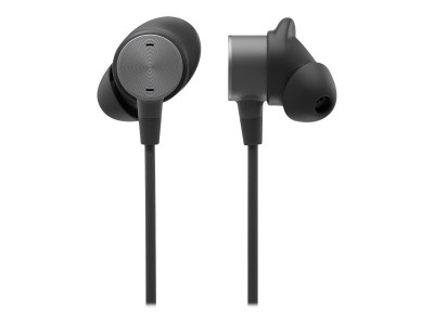 Logitech : LOGI ZONE WIRED EARBUDS UC - GRAPHITE - EMEA