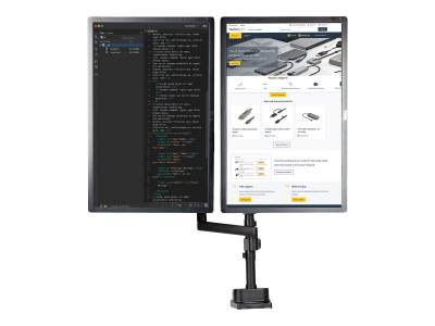 Startech : DESK MOUNT DUAL MONITOR ARM - ARTICULATING MONITOR ARM