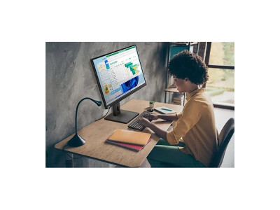 Lenovo : E27Q-20 27IN QHD IPS LTPS STAND 1.2 DP + HDMI BORDERLESS ID TUV