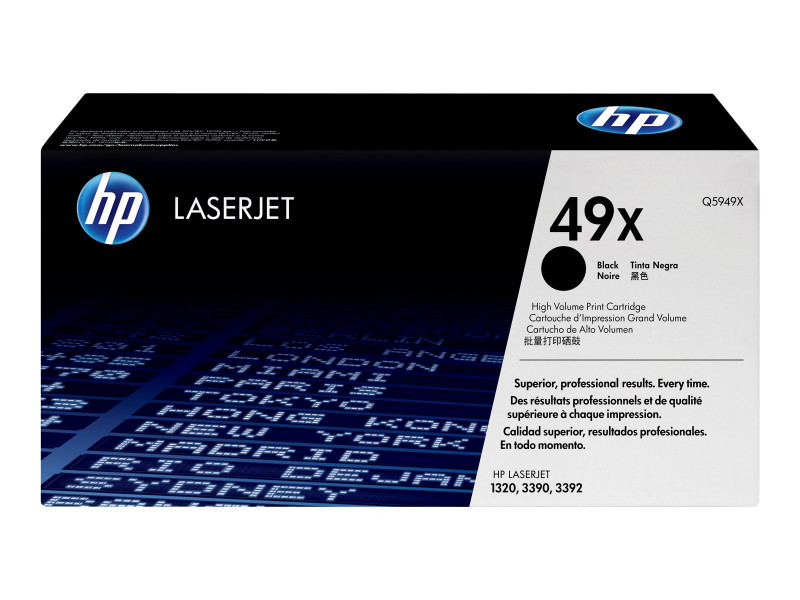 HP : 49X Cartouche Toner noir 6000p pour LaserJet 1320