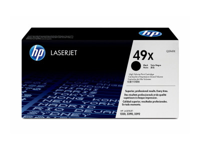 HP : 49X Cartouche Toner noir 6000p pour LaserJet 1320