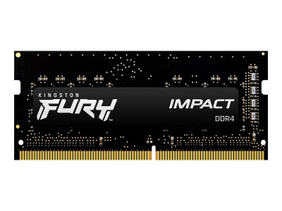 Kingston : 16GB DDR4-3200MHZ CL20 SODIMM (kit OF 2) FURY IMPACT