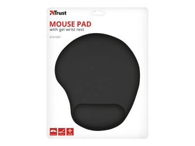 Trust : BIGFOOT GEL MOUSE PADBLACK