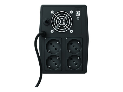 Trust : PAXXON 1500VA UPS avec 4 STANDARD WALL POWER OUTLETS