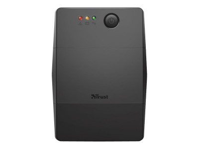 Trust : PAXXON 800 VA UPS 2 ELECTRICAL OUTLETS
