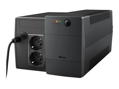 Trust : PAXXON 800 VA UPS 2 ELECTRICAL OUTLETS