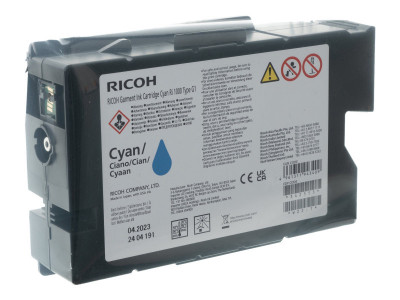 Ricoh : cartouche encre CYAN RI1000 TYPE G1 200ML