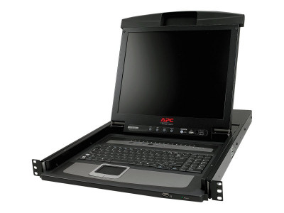 APC : 17 RACK LCD CONSIOLE 16 PORT W/ INTEGR 16PORT ANALOG KVM SWIT