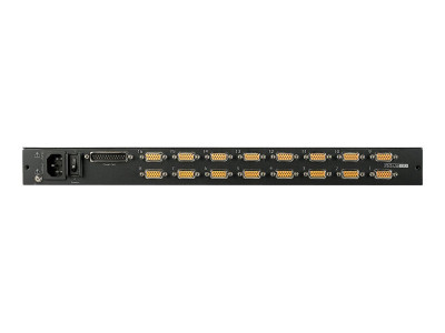 APC : 17 RACK LCD CONSIOLE 16 PORT W/ INTEGR 16PORT ANALOG KVM SWIT