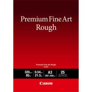 Canon : PREM FINEART ROUGH A3 25 SHEETS FA-RG1 A3 25 UNI