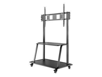 V7 : HEAVY DUTY TV CART TROLLEY SUPPORT 60 TO 105IN DISPLAYS