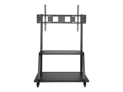 V7 : HEAVY DUTY TV CART TROLLEY SUPPORT 60 TO 105IN DISPLAYS
