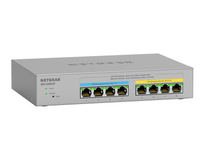 Netgear : 8-PORT ULTRA60 POE++ MULTI-GIG ETHERNET PLUS SWITCH (MS108EUP)