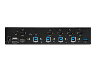 Startech : 4 PT HDMI KVM SWITCH 4K 60HZ ULTRA HD
