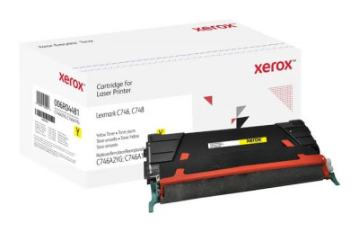 Xerox Toner Everyday Jaune compatible avec Lexmark C746A2YG; C746A1YG, Grande capacité