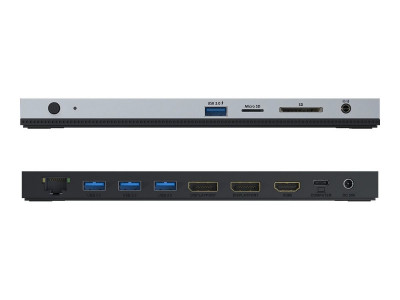 DLH : STATION D ACCUEIL USB-C 4K TRIPLE AFFICHAGE avec POWER 65W