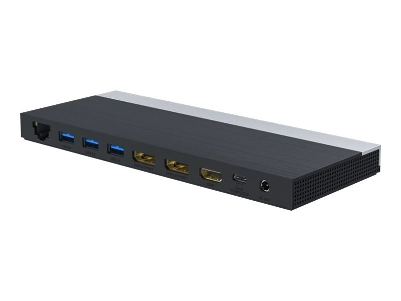 DLH : STATION D ACCUEIL USB-C 4K TRIPLE AFFICHAGE avec POWER 65W