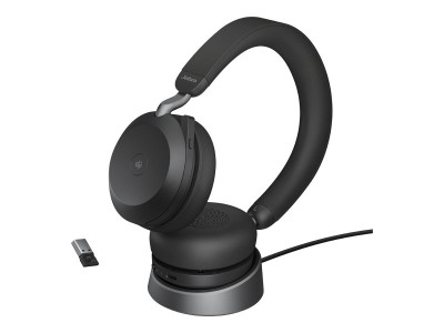GN Audio : JABRA EVOLVE2 75 LINK380A MS STEREO STAND BLACK