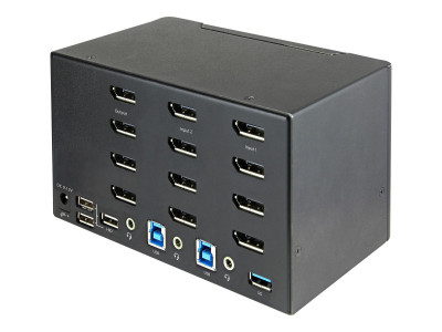 Startech : SWITCH KVM 2 PORTS DP 4K 60HZ ULTRA HD