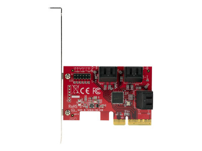 Startech : SATA PCIE card - 6 PORT (6GBPS) PCIE SATA EXPANSION card ASM1166