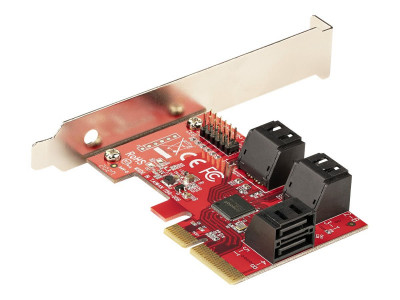 Startech : SATA PCIE card - 6 PORT (6GBPS) PCIE SATA EXPANSION card ASM1166