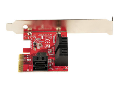 Startech : SATA PCIE card - 6 PORT (6GBPS) PCIE SATA EXPANSION card ASM1166