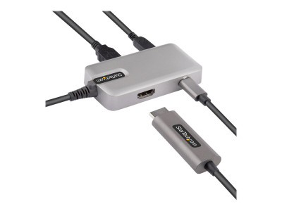 Startech : ADAPTATEUR MULTIPORT USB-C MINI DOCK USB TYPE-C VERS HDMI 2.0