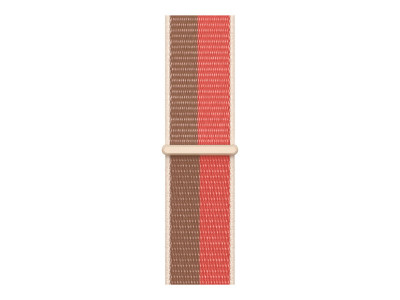 Apple : 41MM PINK POMELO/TAN SPORT LOOP REGULAR