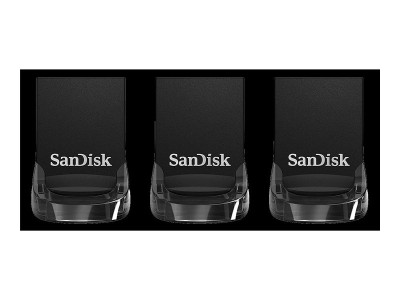 SANDISK : SANDISK ULTRA FIT USB 3.1 FLASH drive 3-pack 32GB