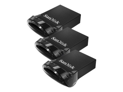 SANDISK : SANDISK ULTRA FIT USB 3.1 FLASH drive 3-pack 32GB