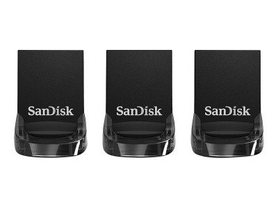 SANDISK : SANDISK ULTRA FIT USB 3.1 FLASH drive 3-pack 32GB