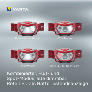 VARTA Lampe frontale LED 