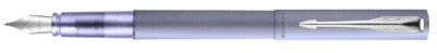 PARKER Stylo plume VECTOR XL, bleu argent mat métallisé C.T.