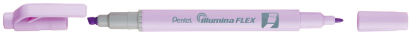 Pentel Surligneur Illumina Flex Pastel, bleu pastel