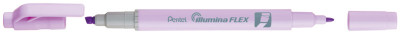 Pentel Surligneur Illumina Flex Pastel, violet pastel