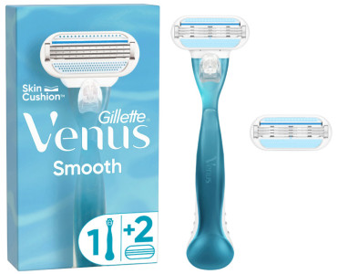 Gillette for Women Lames de rechange Venus Smooth, pack de 4