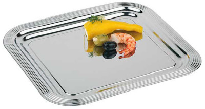 APS Plat de service CLASSIC, (L)354 x (P)325 mm, argent