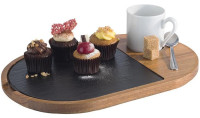 APS Planche de service en 2 parties, (L)280 x (P)175 mm APS Planche de service en 2 parties, (L)280 x (P)175 mm
